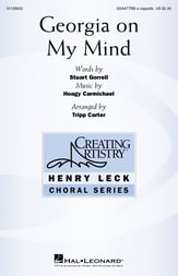 Georgia on My Mind SSAATTBB choral sheet music cover